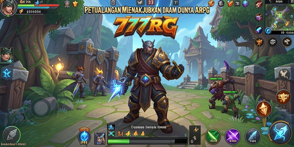 Tangkapan layar utama dari gameplay seru di 777RT.