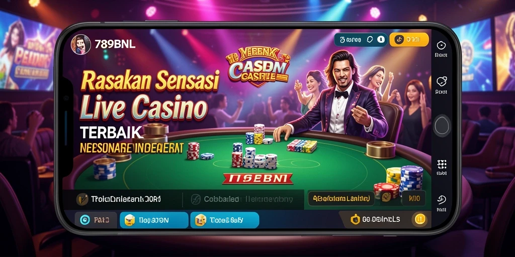 Tampilan gameplay menarik dari aplikasi 789BNL Live Casino.