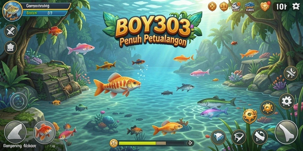 Tangkapan ikan yang memukau dalam gameplay BOY303.