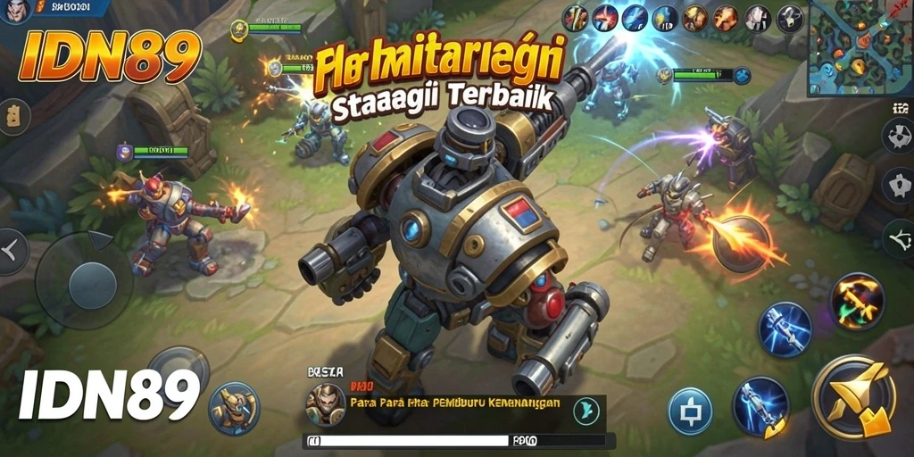 Screenshot IDN89 menampilkan aksi permainan strategi yang mendebarkan.