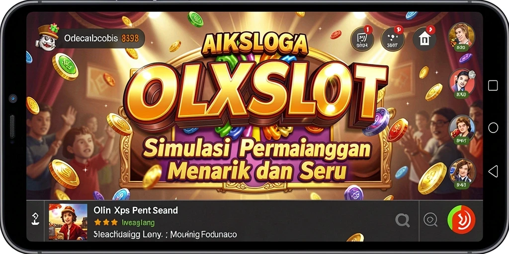 Tampilan gameplay yang menarik di OLXSLOT dengan fitur interaktif