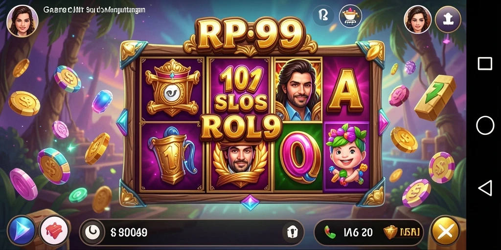 Tampilan gameplay slot yang mengasyikkan di RP99.