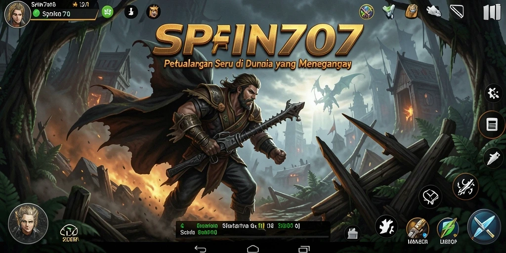 Screenshot gameplay SPIN707 menunjukkan petualangan mendebarkan yang menunggu pemain.
